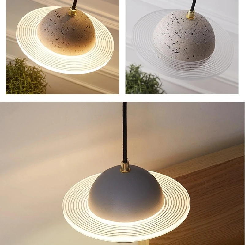 2021 New Industrial Planet Pendant Lamp For Living Room Resturant Bar Kitchen Lights Hanging Ceiling Home Decor Spotlight | Лампы и