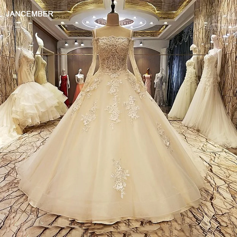 LS79756 кружевное бальное платье длиной до пола свадебные платья из органзы