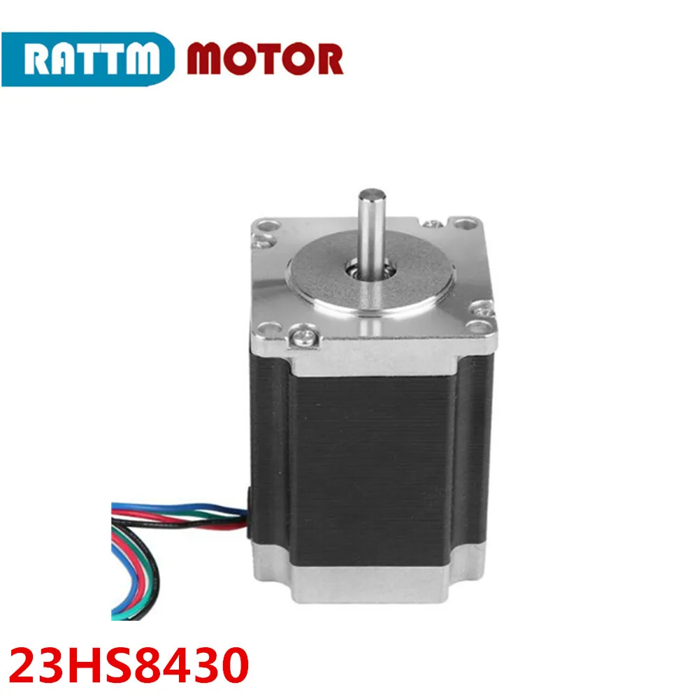Шаговый двигатель 23HS8430 CNC NEMA 23 3.0A 270Oz-in 1 шт.