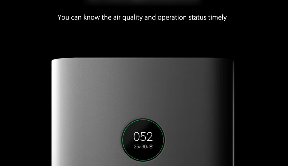 Очиститель воздуха Xiaomi Pro Oled экран беспроводной Смартфон приложение управление домашняя очистка воздуха Интеллектуальный очиститель воздуха s 220 В