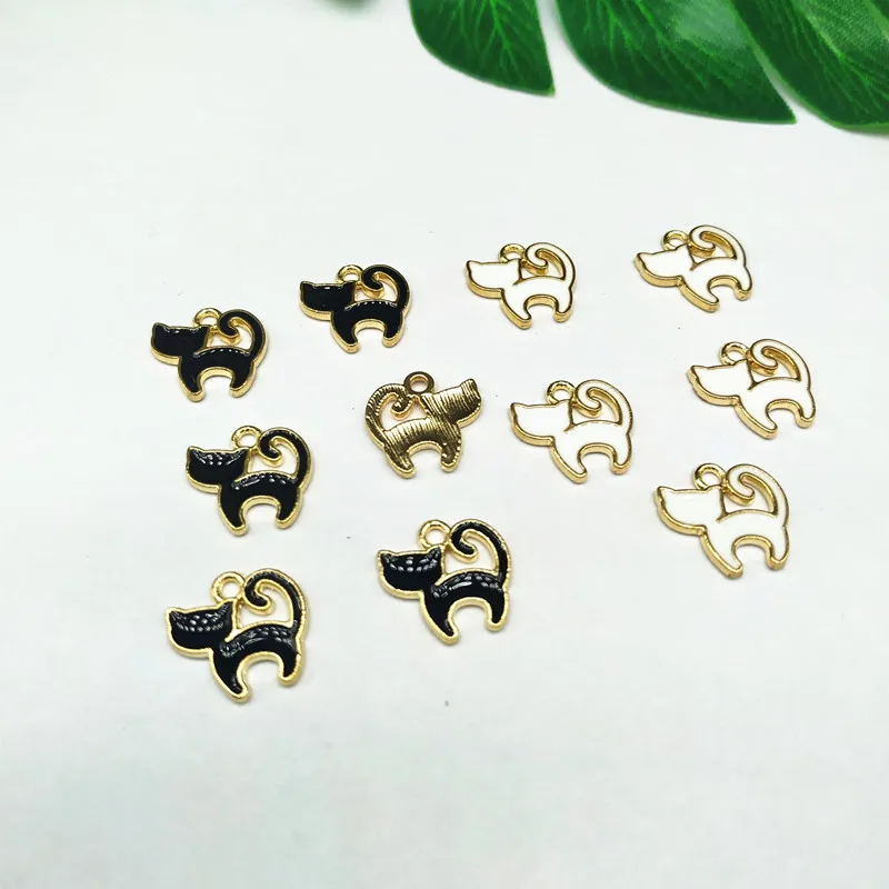 10 шт. подвеска в виде кота|Подвески| |