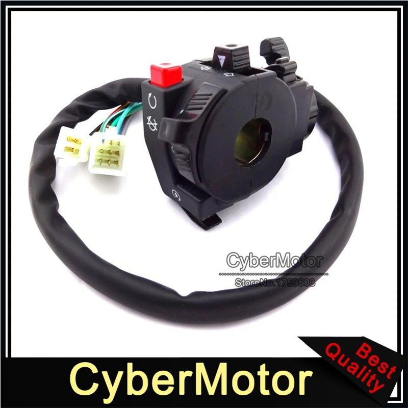 12 Проводной 5 функциональный переключатель управления в сборе с рычагом дросселя