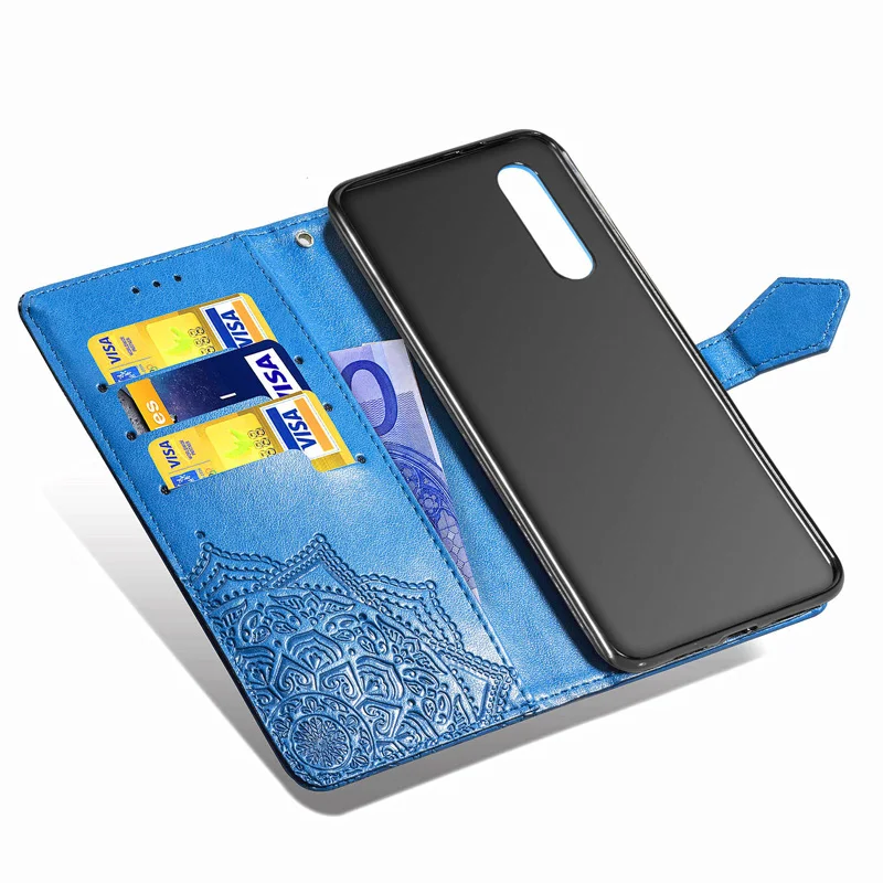 Для Samsung A90 5G Роскошный кожаный чехол для A80 магнитной застежкой функцией