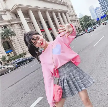 pink suits 2 шт., модные новые корейские модные свитера с расклешенными рукавами+ жилет с оборками и бисером, элегантные комплекты из двух предметов, женские комплекты одежды - Цвет: pink suits