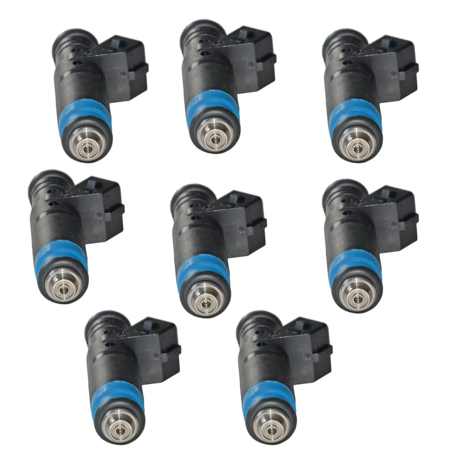 

AP02 New Set (8) For Siemens Deka 80 LB High Impedance Fuel Injectors EV1 110324 FI114992