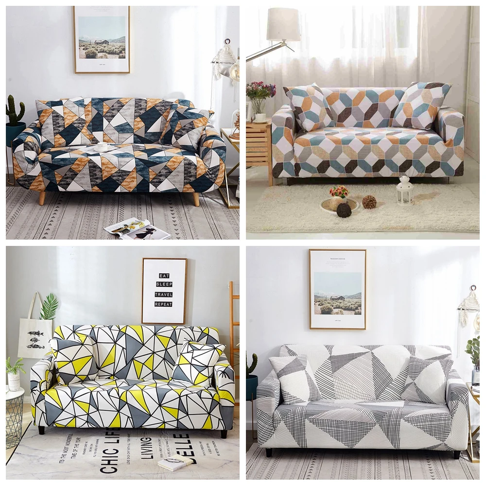 Solid Color Sofa Cover Big Elasticity Stretch Couch Cover Loveseat Sofa Corner Sofa Towel Furniture Cover 1/2/3/4 Seater