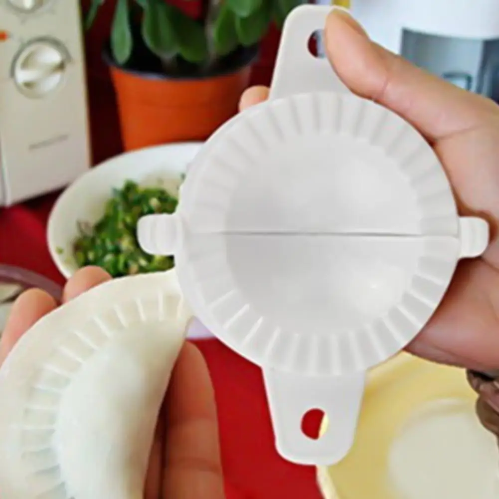 

10Pcs Labor-saving Dumpling Mold Portable Not Easy Deformed Safe Creative DIY Dumpling Maker for Dinner Making