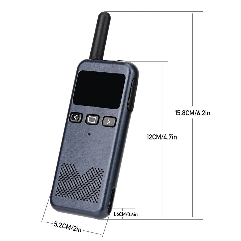 fast shipping walkie talkie 2pcs ruyage q3 two way radio mini talkie walkie intercom radio station free global shipping
