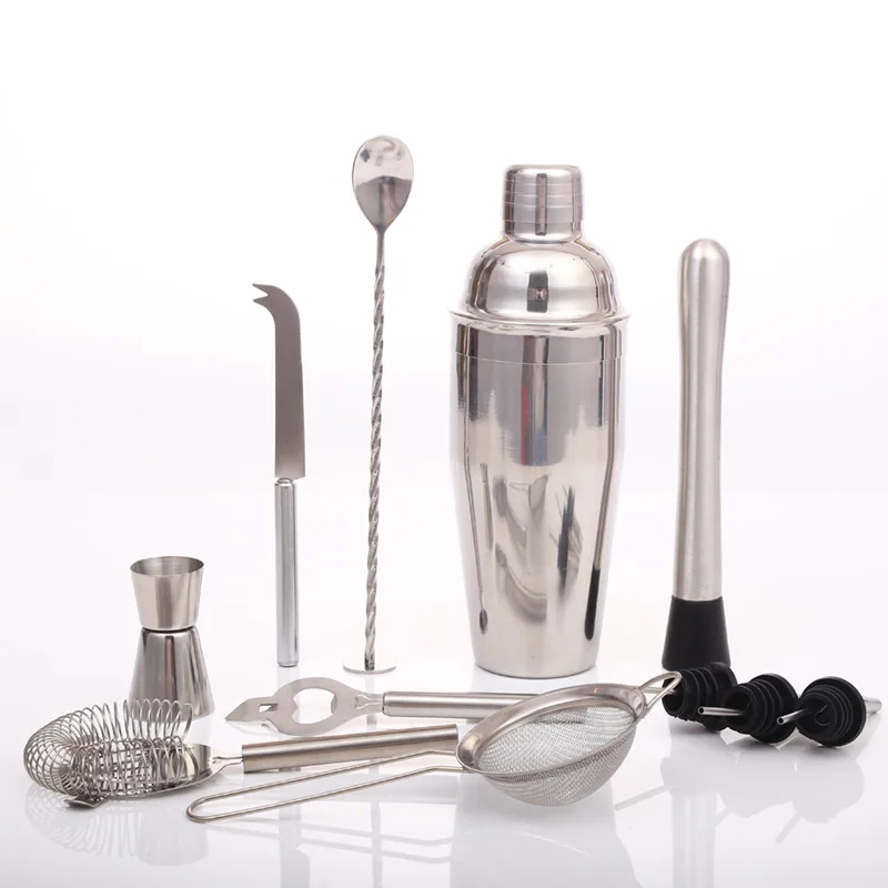 Шейкер для коктейлей из нержавеющей стали миксер напитков барменный браузер