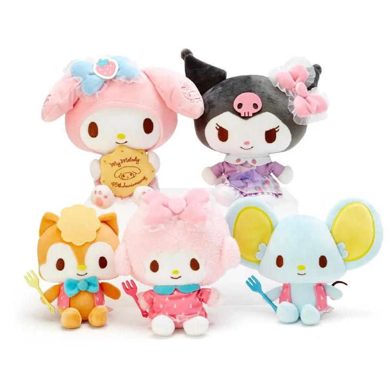 Клубничный торт Джоуи мышь мое милое пианино плюшевая игрушка Kawaii милый брелок