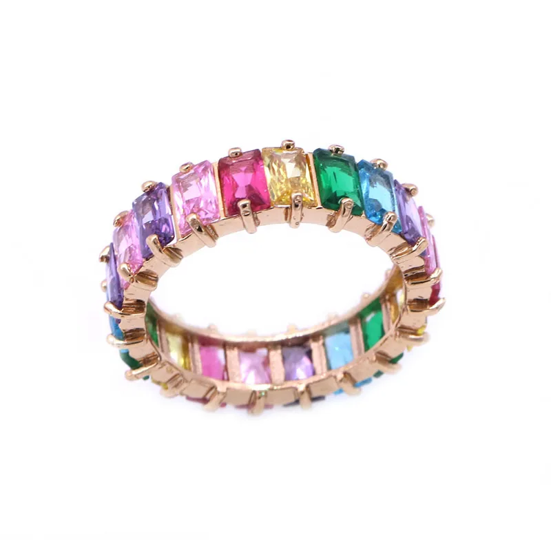 Женское Обручальное Кольцо GZJY разноцветное обручальное кольцо цвета