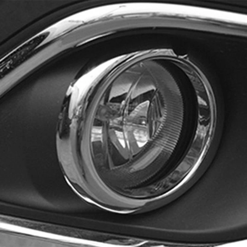 

ABS Chrome Front and Rear Fog Lights Cover Trim Decorative Frame For Mitsubishi Outlander 2016-2020