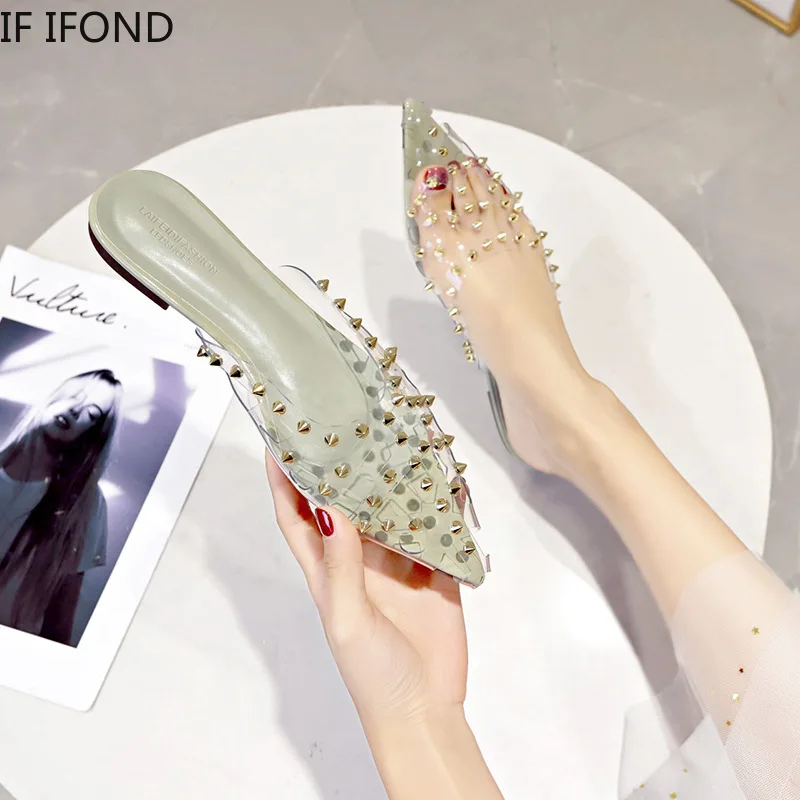 IF IFOND/Новинка 2020 года Женские шлепанцы Сезон лето Модная женская повседневная