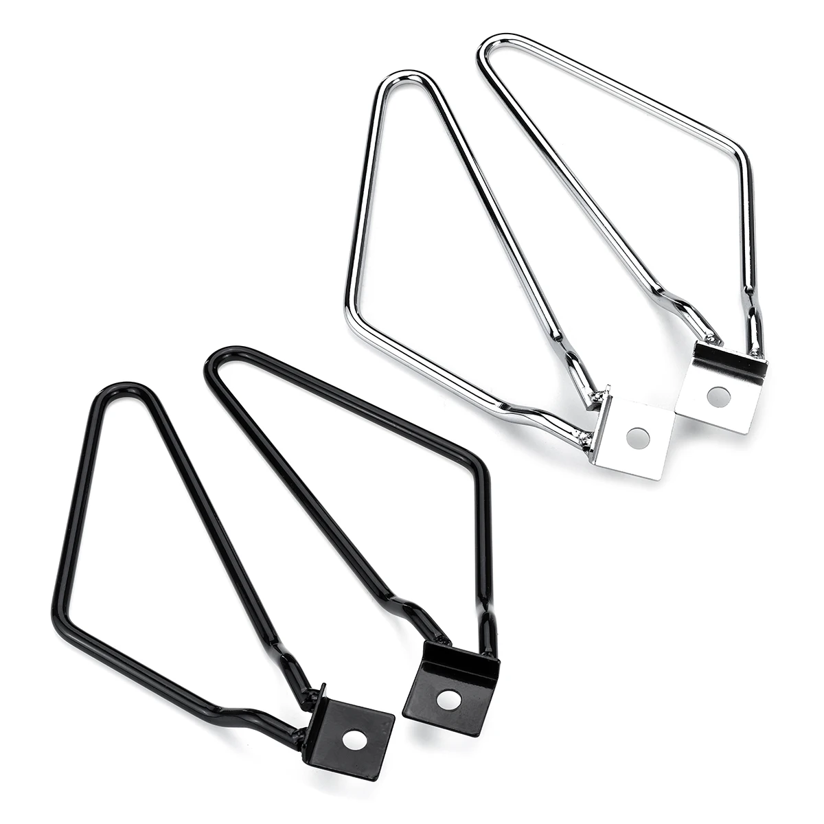 Пара мотоциклетных сумок опорные решетки рама седельная сумка Монтажный