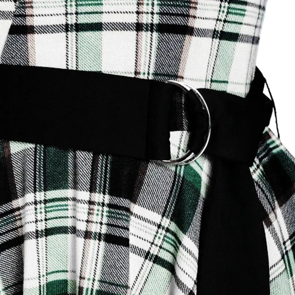 Готические платья с принтом в клетку винтажное осеннее 2020 Новое кружевное платье