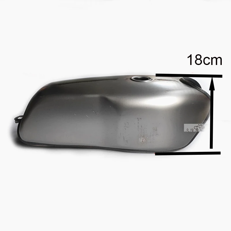 Handmade 9L Vintage Cafe Racer Motorcycle Fuel Tank Bare Steel with Thick Iron Cap Switch For YAMAHA RD50 RD350 Honda CG125 | Автомобили и