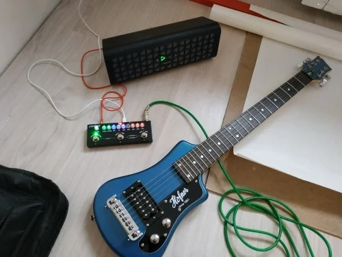 gitarre effektor wiederaufladbare monoblock combo wirkung pedale für elektrische gitarre zubehör verzögerungchorusphaser reverb free