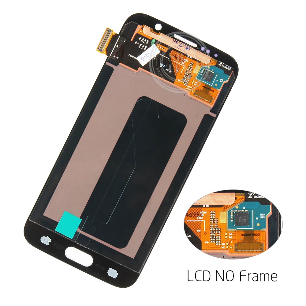 IPS/OLED/AMOLED 5 1 "для SAMSUNG Galaxy S6 ЖК дисплей G920 SM G920F G920T G920FD сенсорный экран дигитайзер