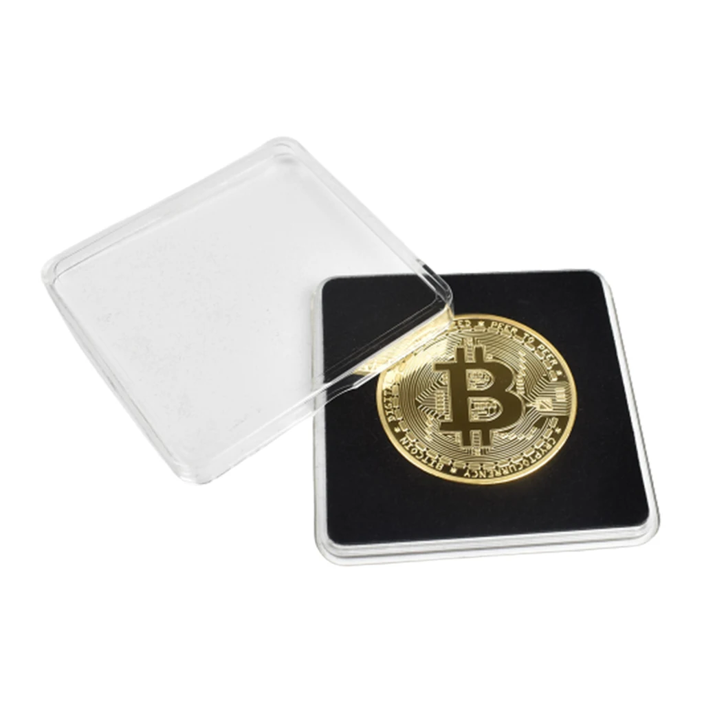 

Квадратный акриловый чехол для монет Zelila