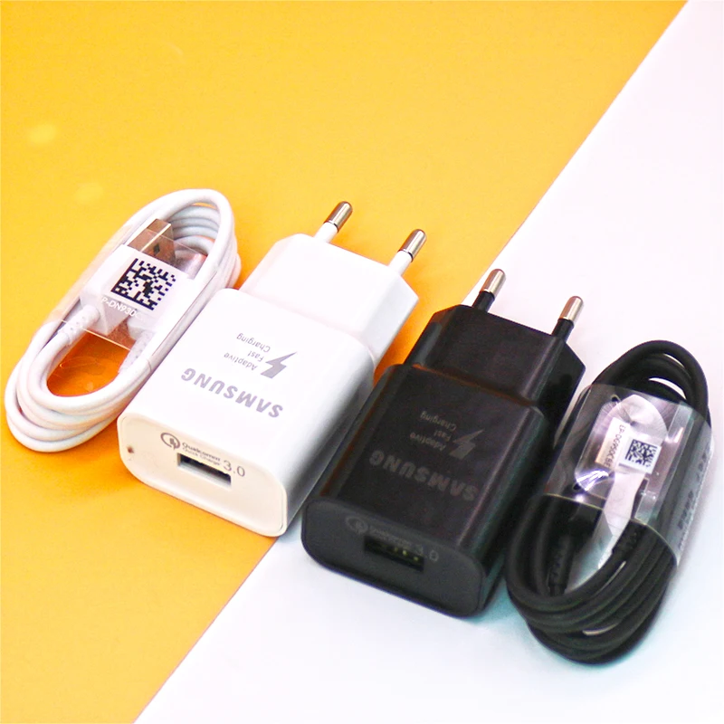 Оригинальное быстрое зарядное устройство Samsung QC 3 0 зарядный адаптер питания Usb