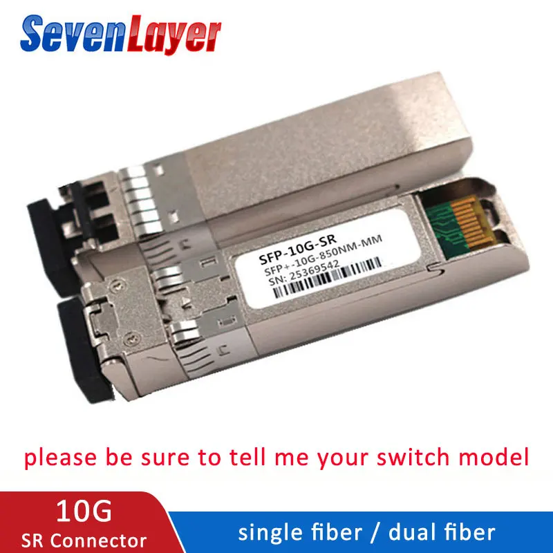 10G SFP модуль BIDI 10GBASE волоконно-оптический приемопередатчика SM LC оптический