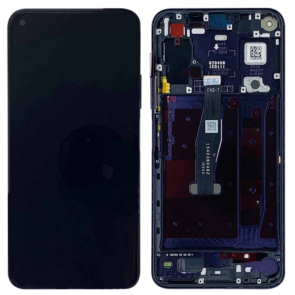 Для huawei Honor 20 Pro ЖК-сенсорный экран с рамкой для 20Pro ЖК-дисплей Замена YAL-AL10 YAL-L41