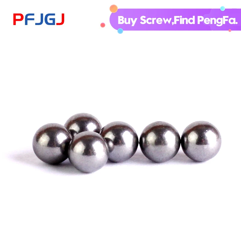 

Peng Fa 1Pcs-500Pcs 1mm1.2mm2mm6mm7mm-30mm teel ball on stainless steel and high carbon steel precision solid rotating bearing