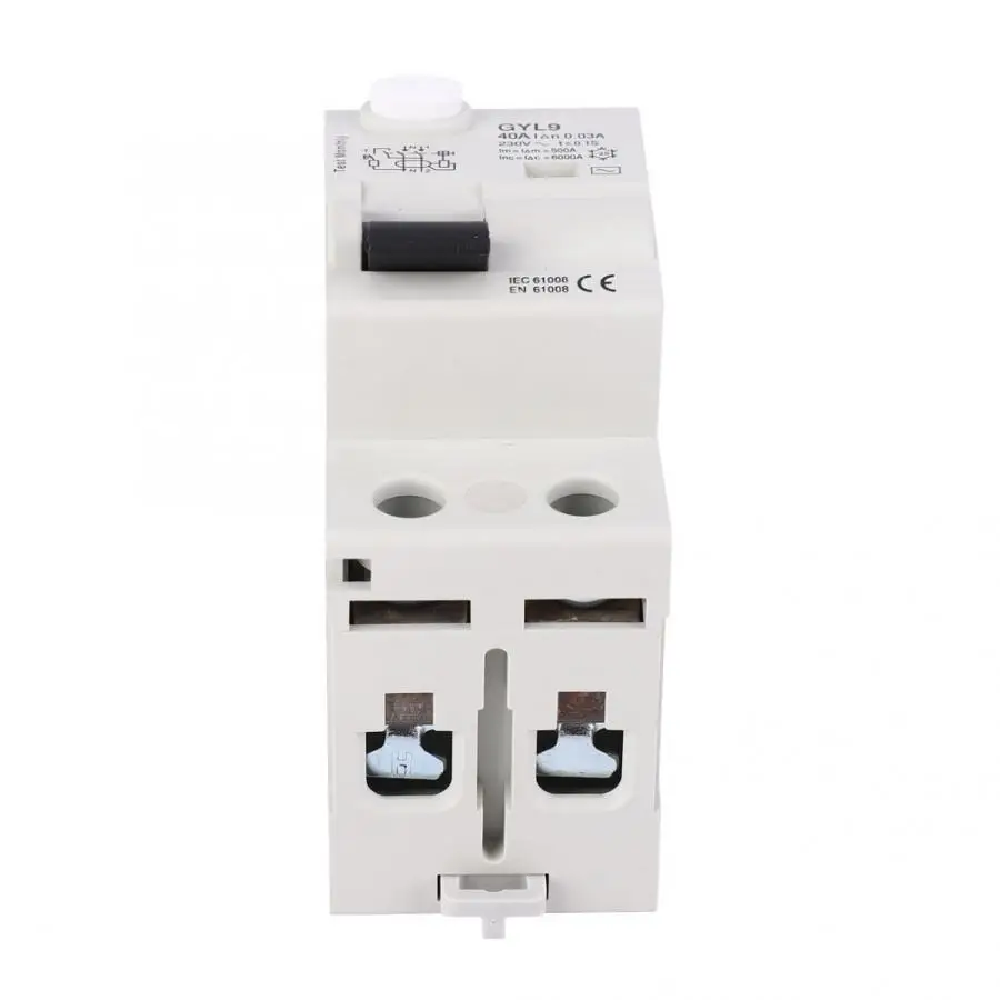 GYL9 25/40/63A 2P 230VAC RCCB Residual Current Circuit Breaker Leakage Protector dc circuit breaker | Обустройство дома