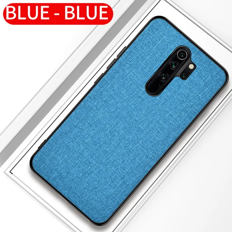 Светло-голубой Для Xiaomi 9T 9 CC9 PRO 8 8A 8T текстурированная ткань гибридный мягкий чехол-накладка для Xiaomi Redmi K20 Pro 7A Note 10 8 7 6 5 Pro - Цвет: Светло-голубой