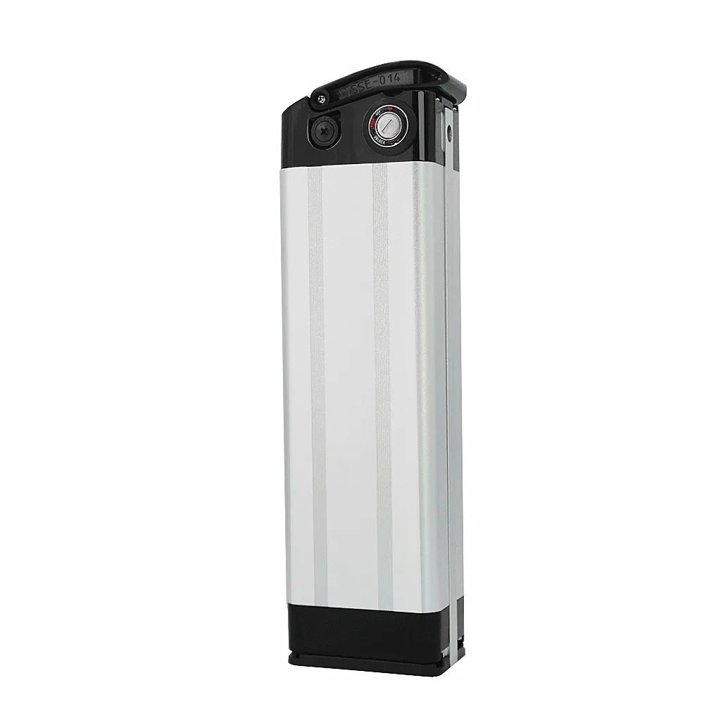 

Silver Fish Ebike Battery 48V 18Ah Lithium ion 36V 14Ah 24V 15Ah City Bike Folding Bike Fat Tire Bike Battery with Charger