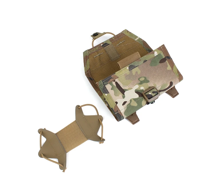 Outdoor Sports Universal MOLLE Mobile Phone Panel Bag Tactical Vest Chest PDA Bag