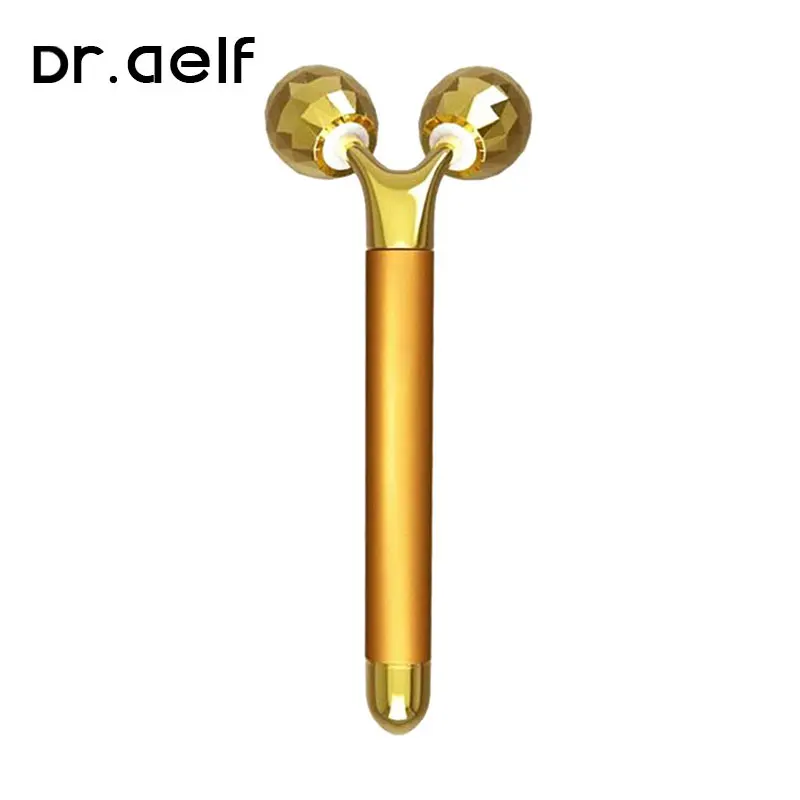 Массажер для лица с золотым импульсом 24k | Красота и здоровье