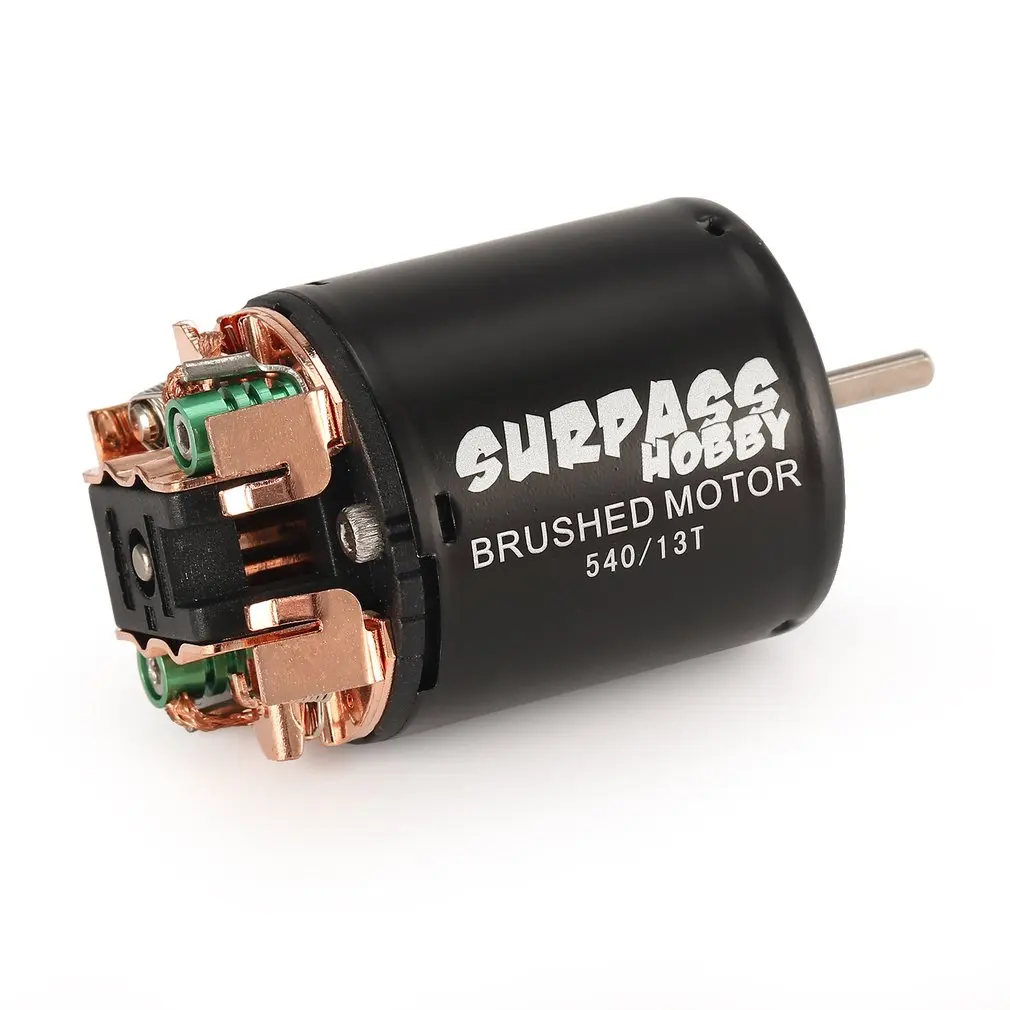 Superar HOBBY 5-Ranura 3-Ranura 540 de 550 m&aacute;s de 540 cepillado Motor 12T 16T 27T 35T 80T para 1/10 RC del carro de monstruo de orugas Scx10 Coche-3