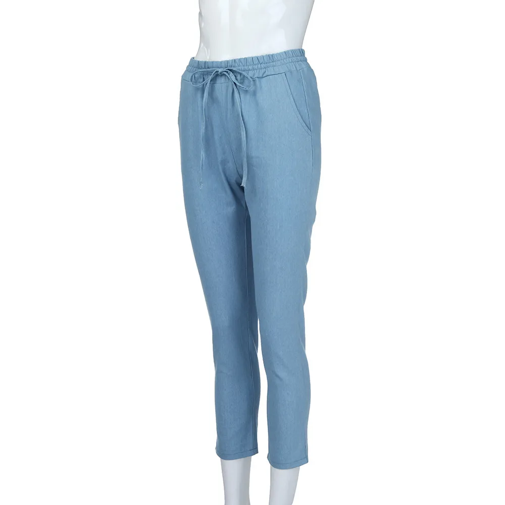 Женские джинсы с высокой талией и эластичным поясом | Женская одежда