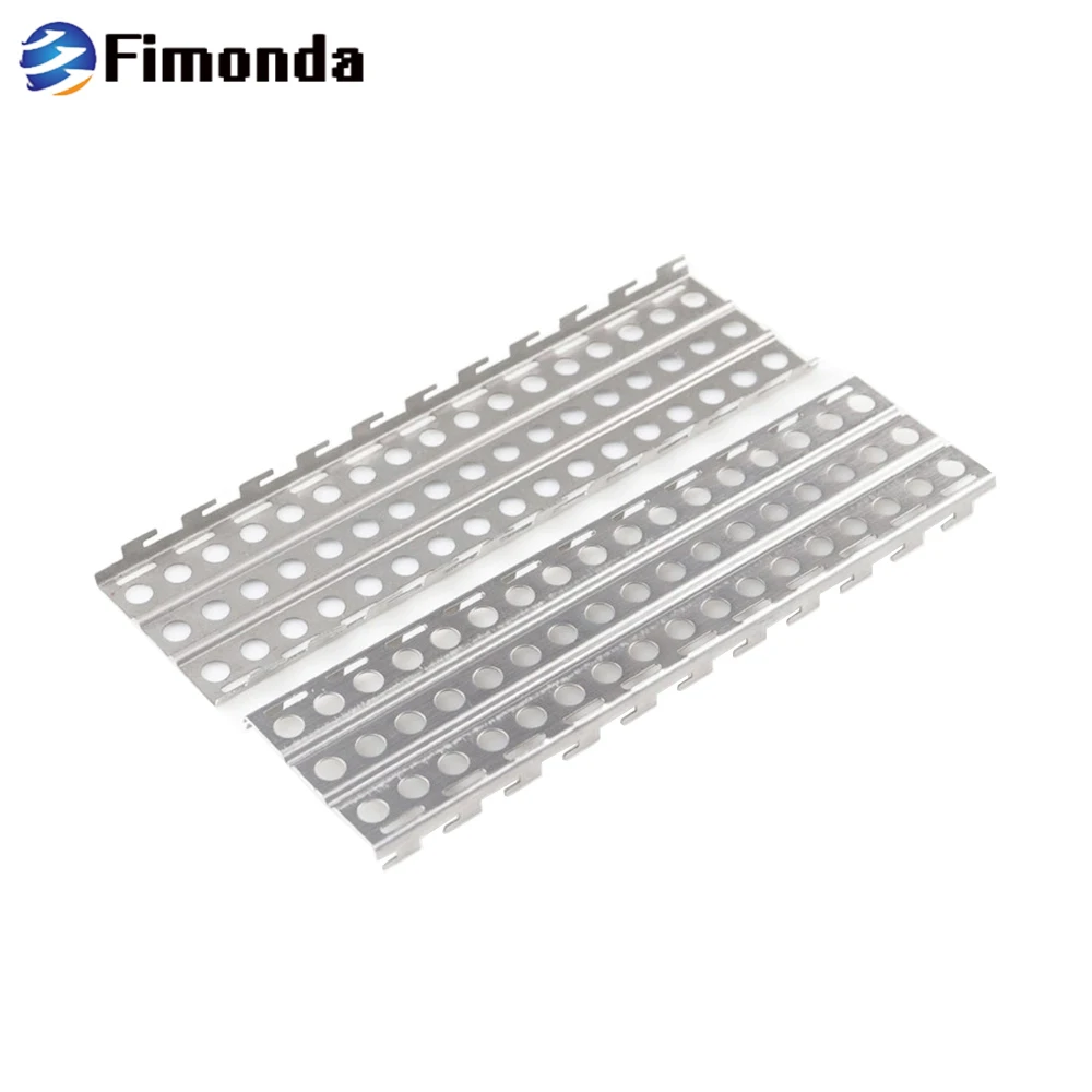 

2pcs Mud Snow Sand Ladder Non-slip Metal Plate Decoration for 1/10 RC Crawler Car Axial SCX10 TRX4 Tamiya CC01 D90 D110 TF2