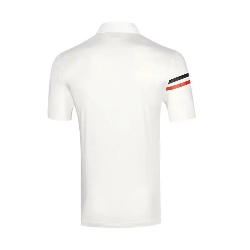 

2021 spring and summer new golf short-sleeved men's breathable polo shirt slim top