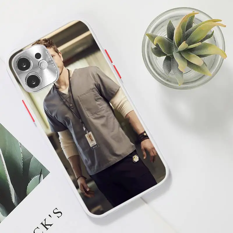 

The Resident Phone Case For iPhone 12 11 Mini Pro XR XS Max 7 8 Plus X Matte transparent White Cover