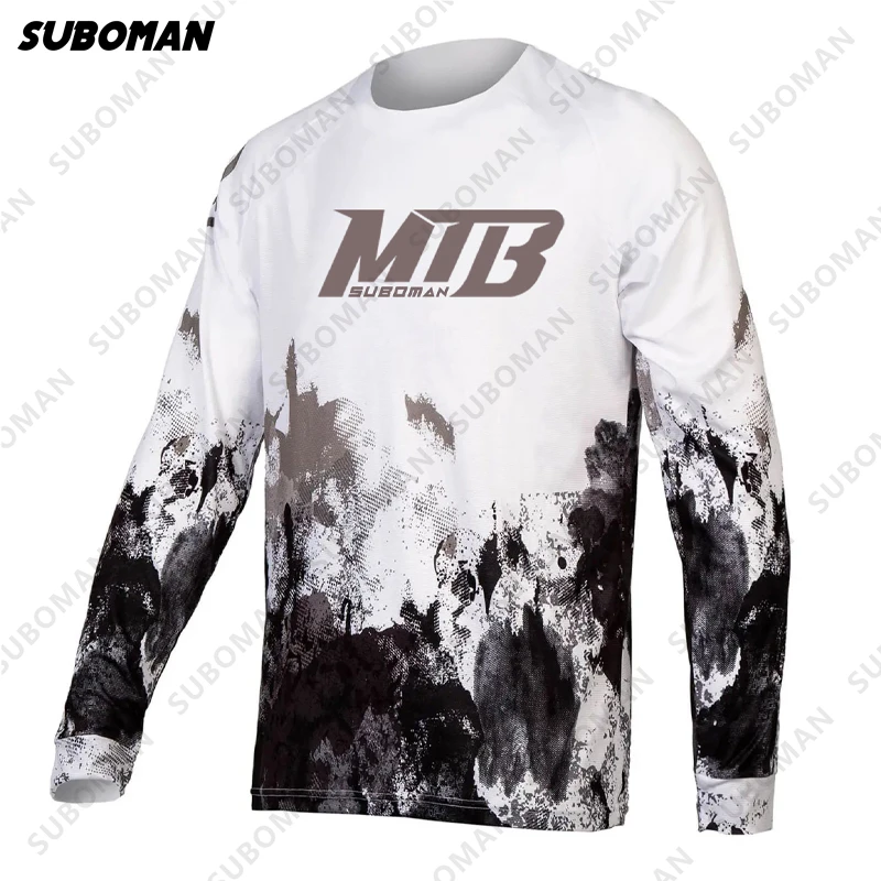

Коллекция 2022 года, зимняя рубашка suboman с длинным рукавом для горного велосипеда, bmx, enduro, Motocross, мотоцикла, Mtb Ropa Deportiva Hombr
