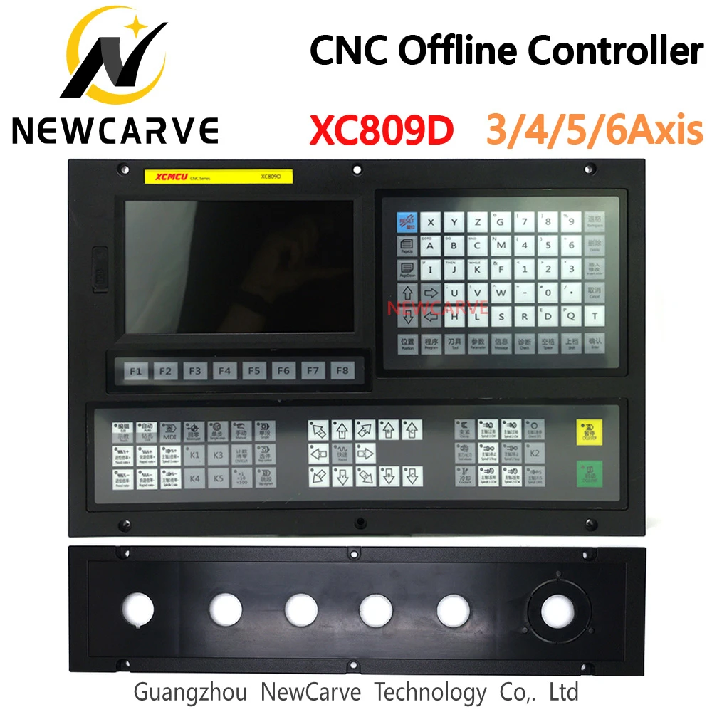 XC809D 3 ~ 6 осевой USB-контроллер с ЧПУ система управления поддержка FANUC G-code автономное