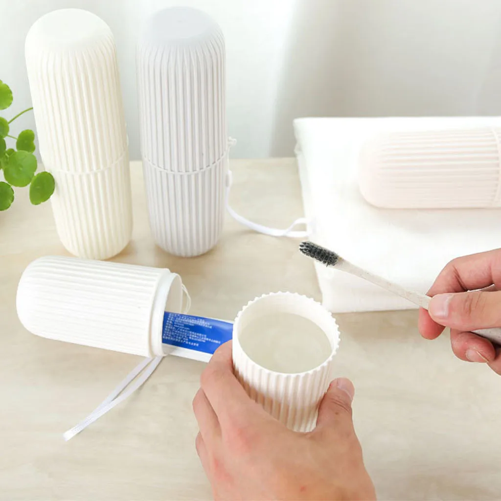 Коробка для зубной щетки портативный держатель защиты органайзер чехол хранения