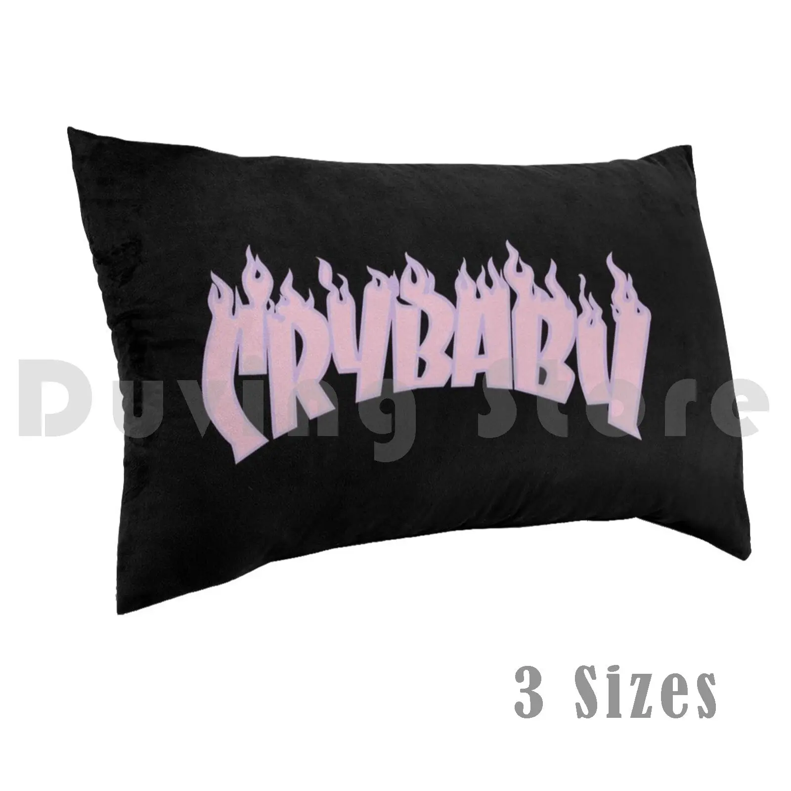 

Pastel Flames Pillow Case 20x30 inch Pastels Flames Kawaii Cute Pink Lilac Aesthetic Tumblr Cry Baby Crybaby