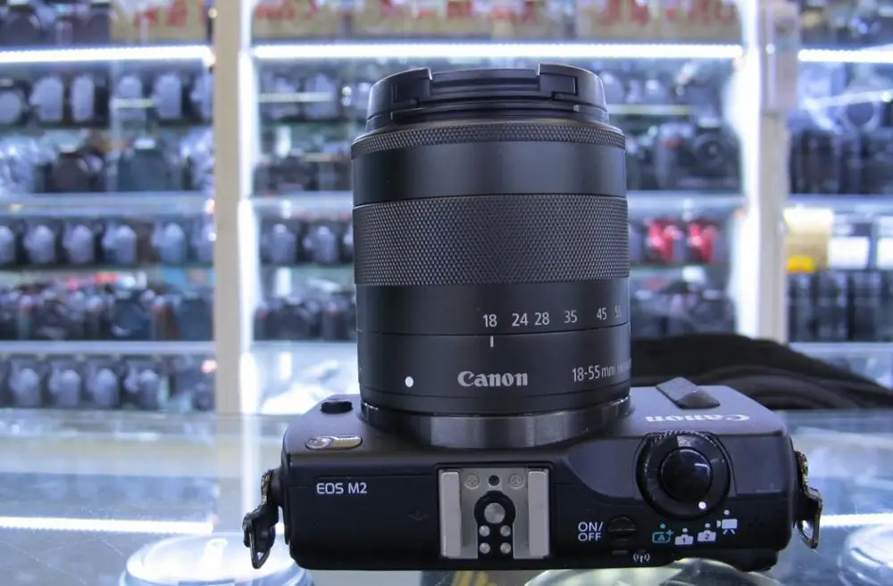 Б/у беззеркальная цифровая камера Canon EOS M2 18 0 МП|Системные беззеркальные