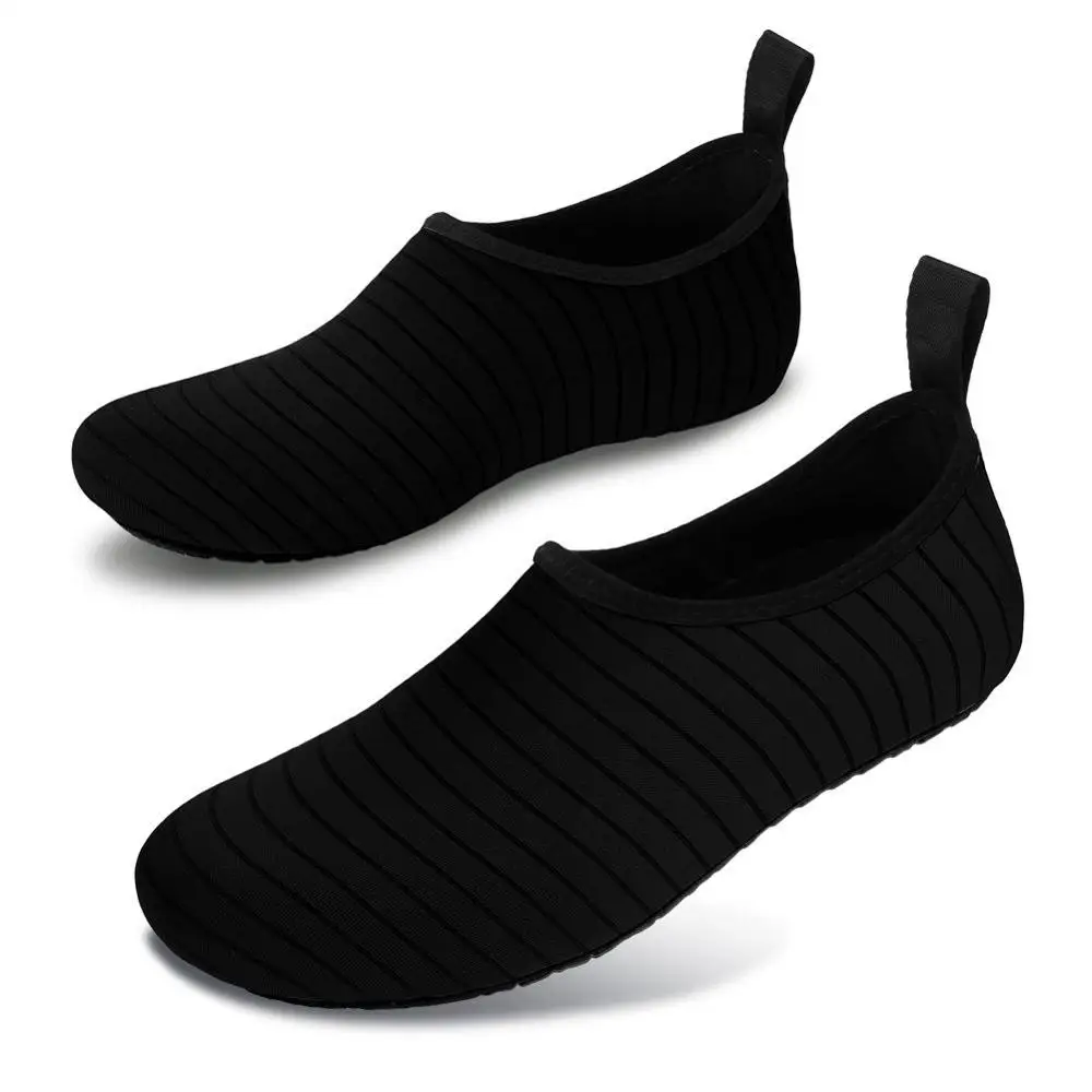 

Water Shoes Swimming Sock Beach Shoes Quick Drainage Jogging Yoga Aqua Shoes For Women Men Upstream Sea Barefoot Sneakers Black