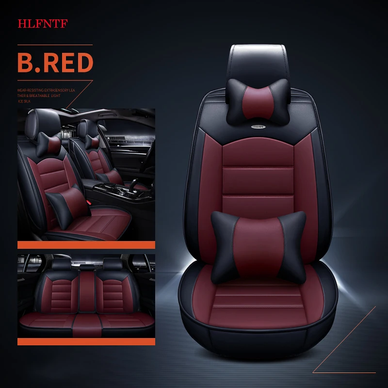 HLFNTF новая Автомобильная подушка на четыре сезона универсальные чехлы сиденья