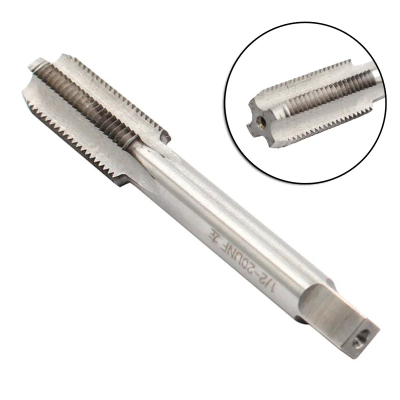 

Left Hand Thread Tap 85mm High Speed Steel HSS 1 / 2-20 TPI Cutting Consumables