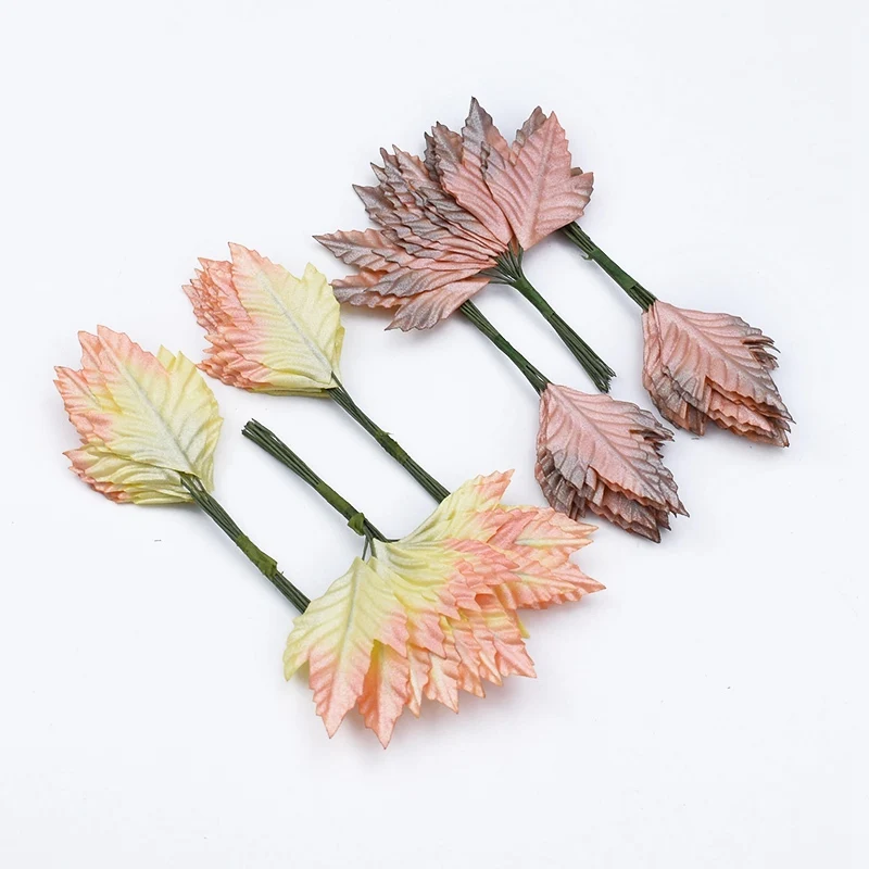 12 шт. рождественские украшения для дома гирлянда скрапбукинга Цветочная