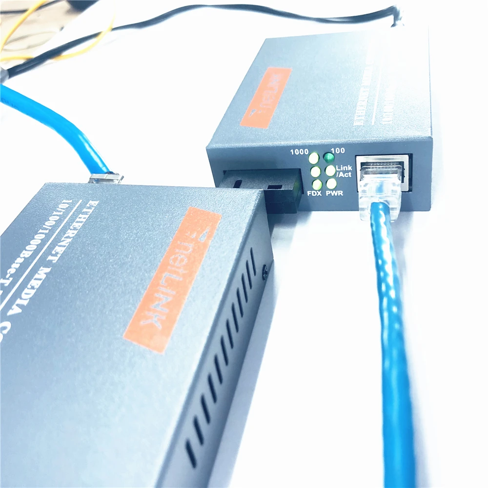 2 пары HTB GS 03 A/B гигабитный волоконно оптический медиаконвертер 1000 Мбит/с