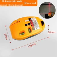 mini portable level laser spirit laser straight level 90 degree plastic mouse shaped shape for woodworking diy home improvement