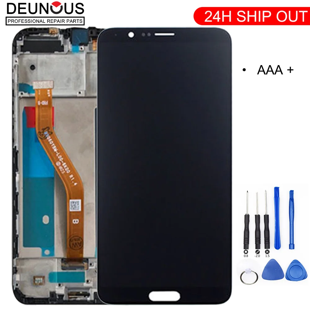 Оригинальный дигитайзер сенсорного экрана для Huawei Honor V10 / View 10, с инструментами, для Huawei Honor V10 / View 10, с ЖК-дисплеем, в сборе, в стиле «сделай сам», «я»,