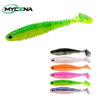 mycena 5pcslot soft lure bait 8cm4 7g 11cm9 5g soft lure ripper shad fishing lure silicon bait wobbler for pike bass fishing